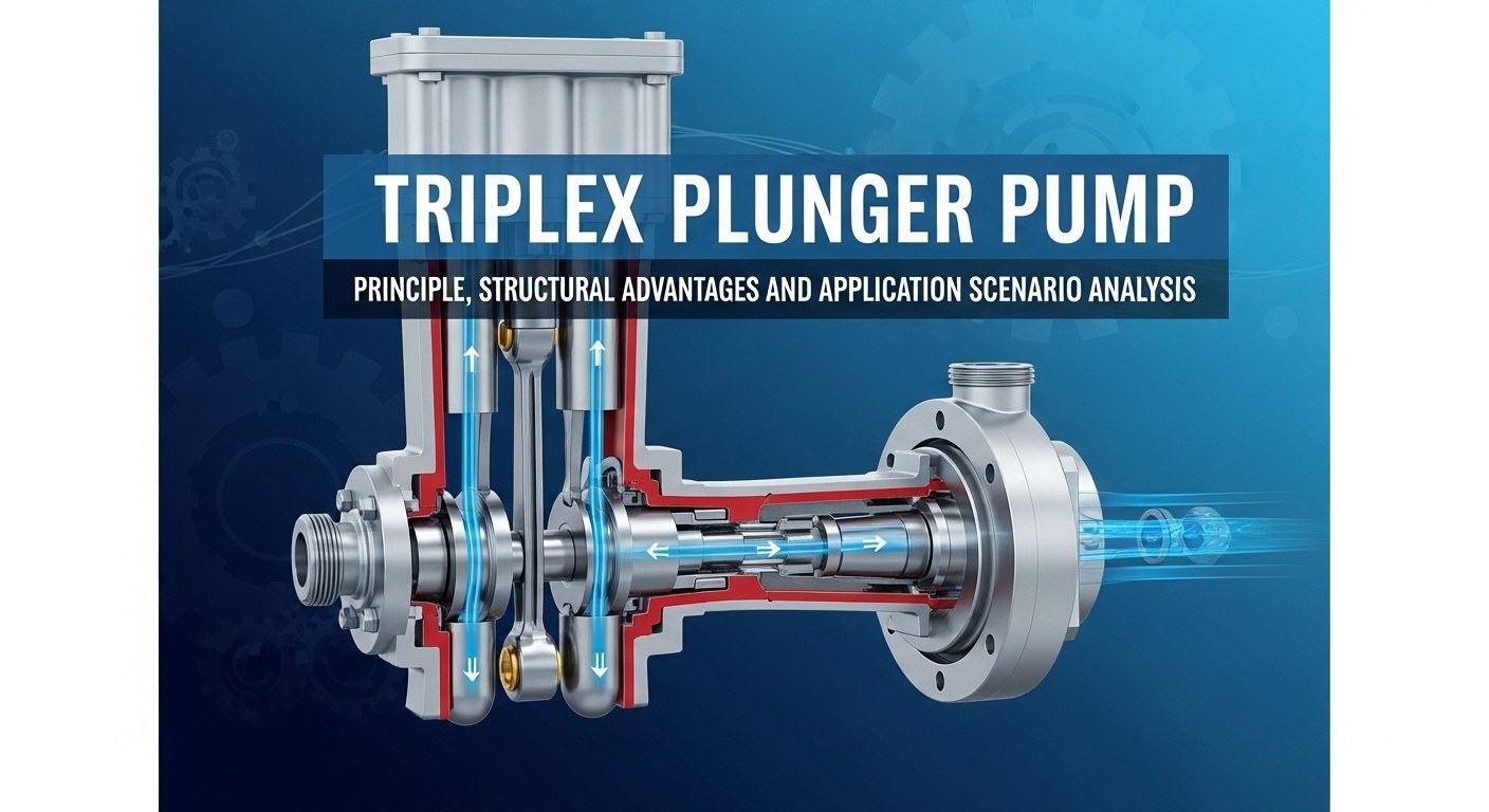 Triplex Plunger Pump: Принцип, структурни предимства и анализ на сценария на приложението